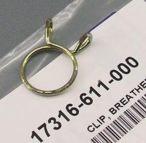 17316-611-000 Clips durite de filtre a air Honda Bol d'or